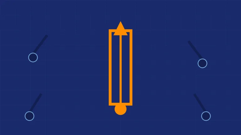 Flat vector illustration of a magnifying glass revealing hidden keyword opportunities