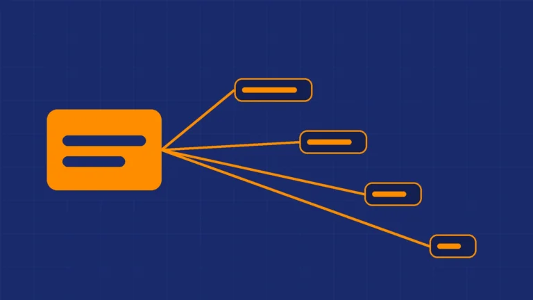 Flat vector illustration contrasting broad keyword reach with precise keyword targeting