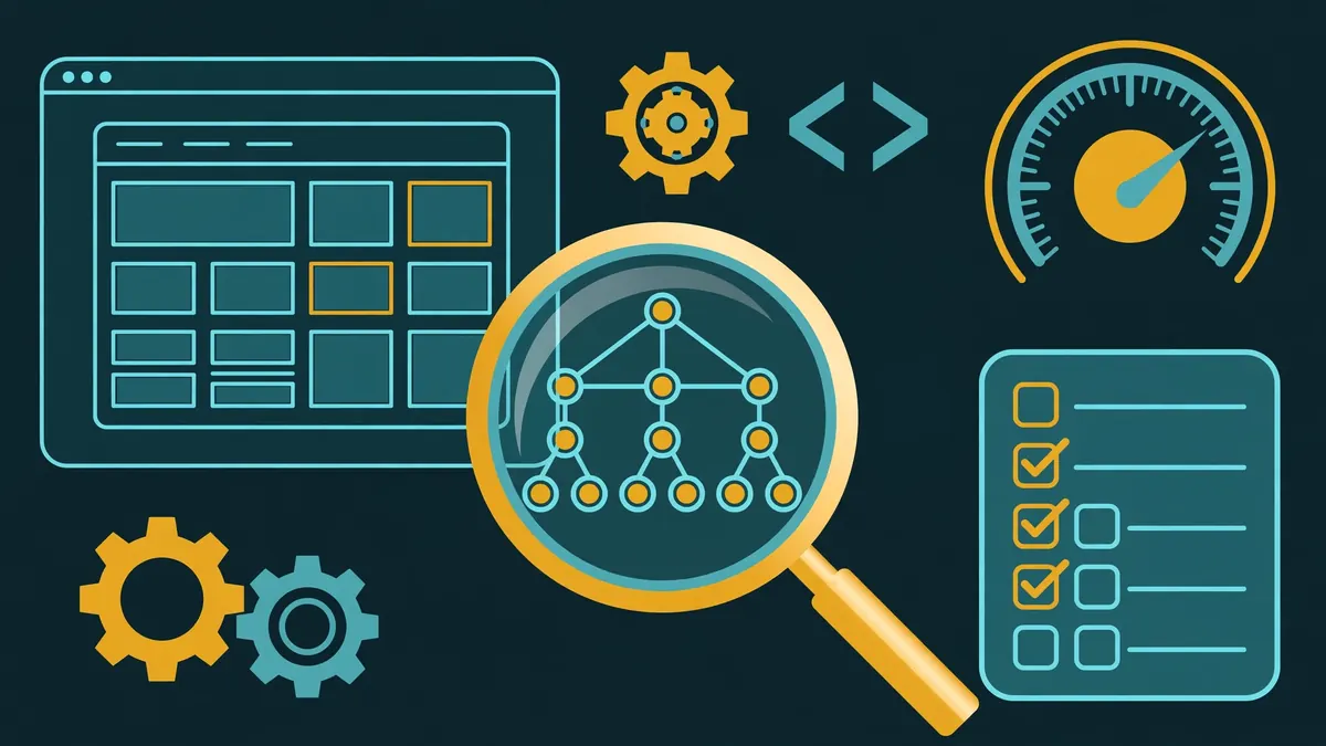 Technical SEO services in Saudi Arabia — website audit, sitemap and speed illustration