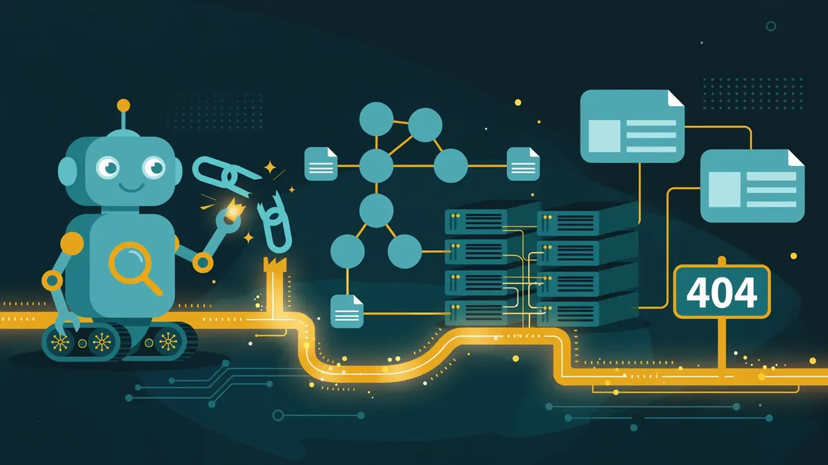 Technical SEO crawl and indexing — fixing broken links and crawl errors